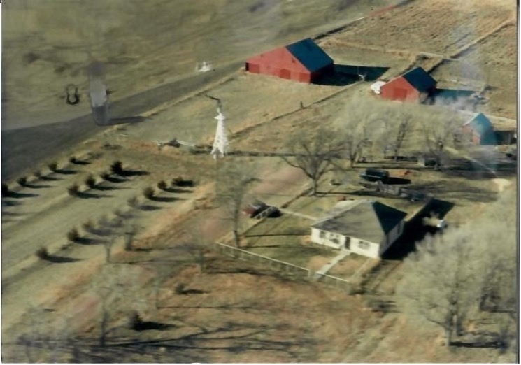 An Aerial View of the Farm in early 1990’s